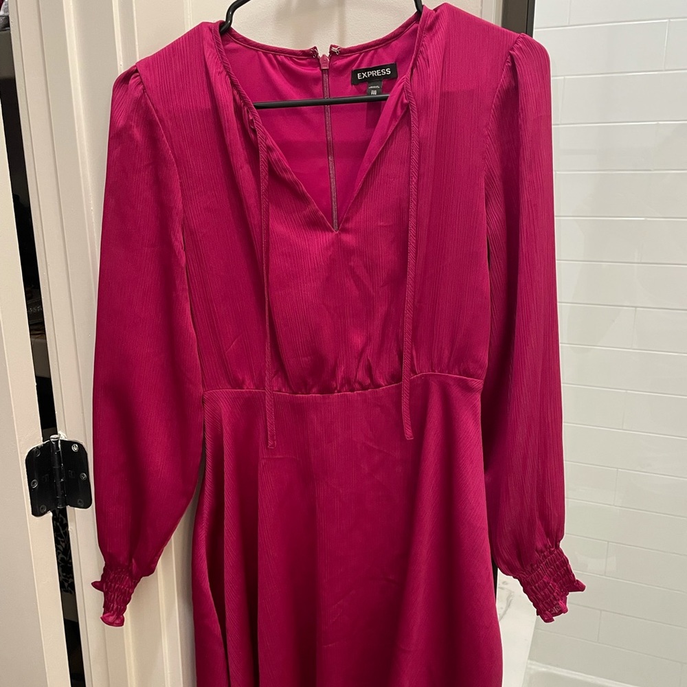 Magenta Express Dress - XXS